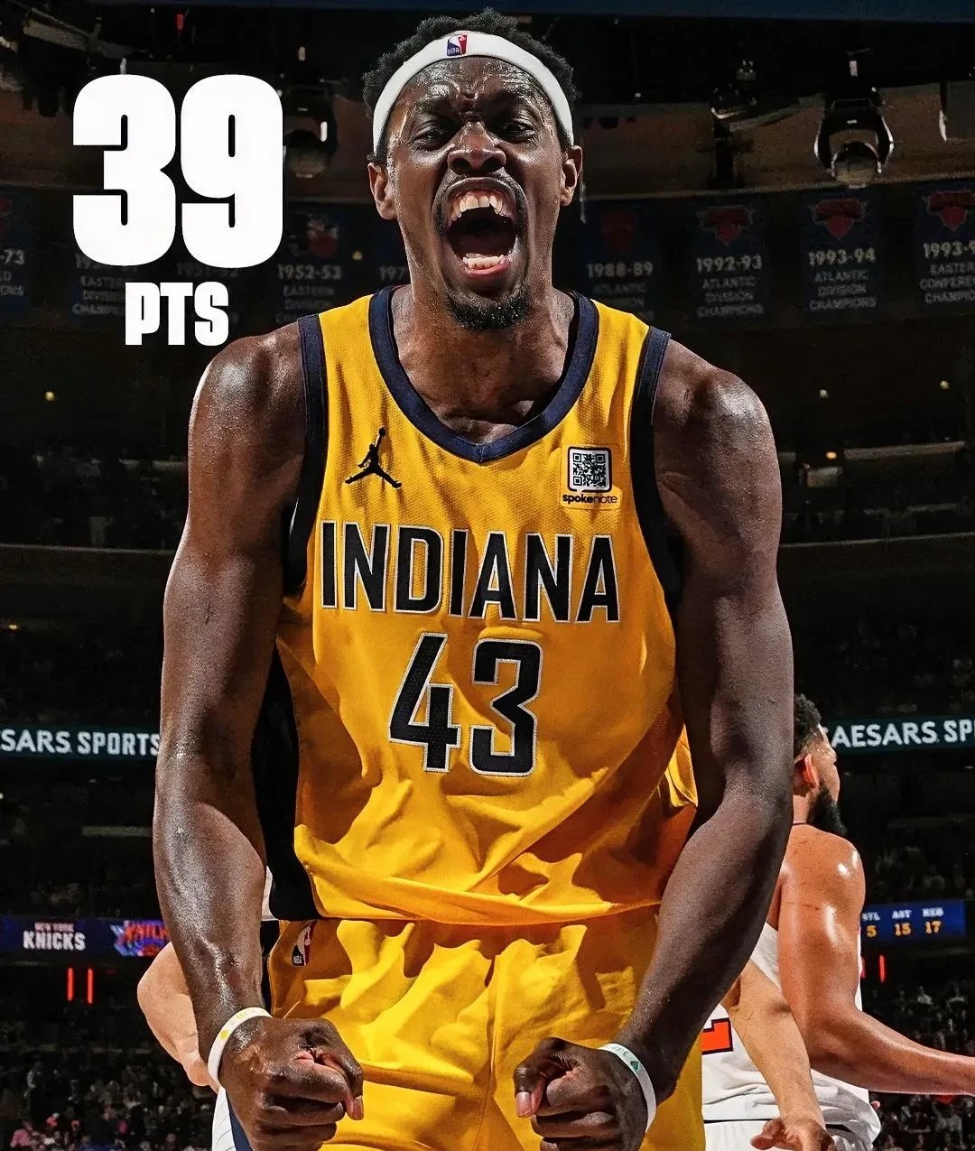 步行者逆转活塞，取得关键胜利